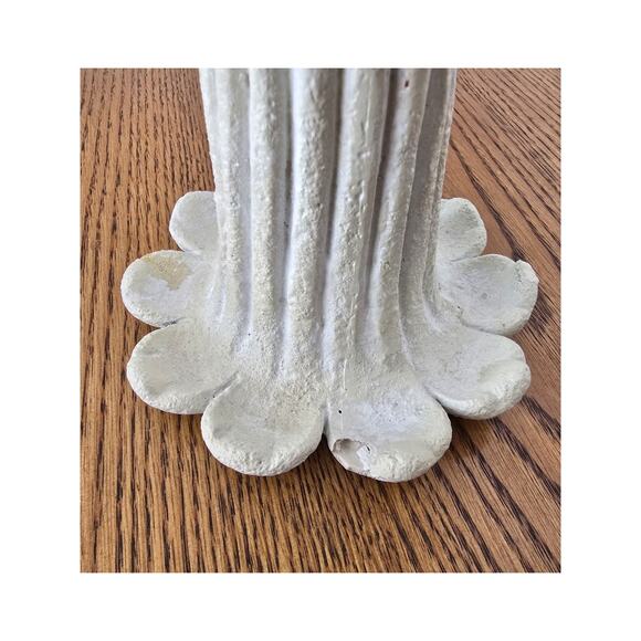 Stone Plaster 10" Bird Bath 2 Birds - Picture 5 of 6